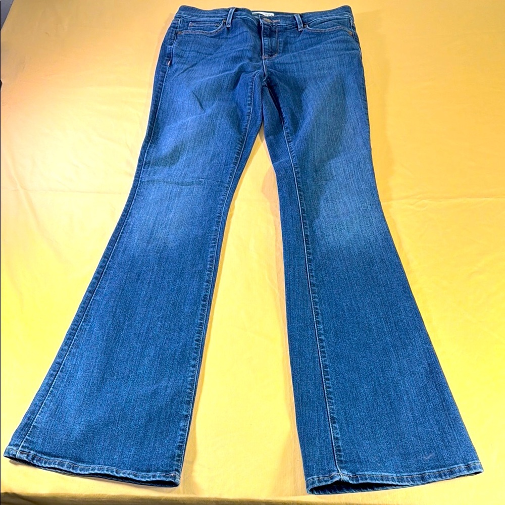 Loft brand jeans women’s size 4/27 modern skinny blue cotton blend denim